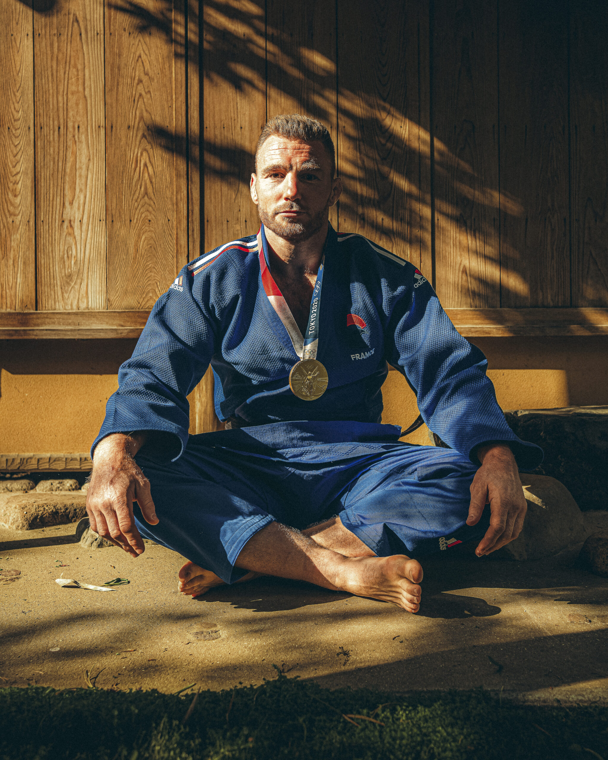 AXEL CLERGET Champion olympique par équipe. JUDO