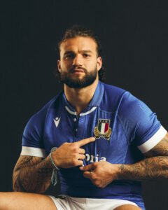 CHICO MORI International italien. RUGBY